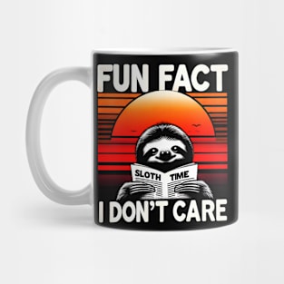 Sloth’s Sunset Serenity Mug